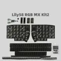 MiFuny Lily58 RGB MX Плата для клавиатуры lily58 kit2 wired