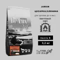 Корм сухой холистик для собак (щенков до 9ти месяцев) Acari Ciar Junior Запеченный 3 кг для собак крупных и средних пород Цесарка/Оленина