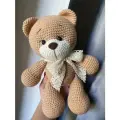 Вязаная игрушка Мишка