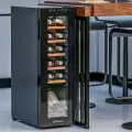 Винный шкаф Meyvel MV12-CBF1 (компрессорный отдельностоящий холодильник для вина на 12 бутылок)