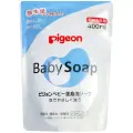 Детское мыло-пенка Pigeon с рождения, сменный блок, 400 мл