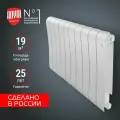 Радиатор биметаллический Royal Thermo Infinity 500 Bianco Traffico - 10 секц.