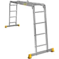 Лестница четырехсекционная 4x4 ступеней Энкор 69692 Алюмет проф. Т444