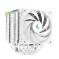 Кулер для процессора DEEPCOOL AK620 DIGITAL WH Белый, с индикатором температуры