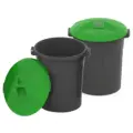 Мусорный бак 150л х 2шт, в наборе бак для мусора объем 150 литров KSC