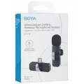 BOYA BY-V10 USB-C Ультракомпактная беспроводная микрофонная система с частотой 2,4 ГГц 1736