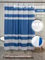 Штора для ванной тканевая 180х200