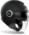 Мотошлем Открытый Airoh HELIOS COLOR Black Matt, L