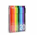 Набор гелевых ручек Xiaomi KACO Pure Plastic Gel Ink Pen 20 шт. (цветные), шт