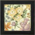 Набор для вышивания Mill Hill #DM302211 Floral Yellow 1 (Желтые цветы), Счетный крест, Вышивка бисером, 19.7 x 19.7 см