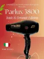 Фен для волос Parlux 3800 Eco Friendly Ionic & Ceramic Pro 2100 Вт чёрный