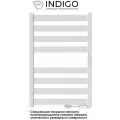 Полотенцесушитель INDIGO Oktava Slim 5 electro 80/50 таймер, скрытый монтаж, универсальное подключение R/L LСLOKS5E80-50WMRt