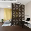 Ширма перегородка для зонирования 230*160 Крепление на стену