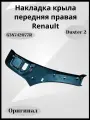 Накладка крыла передняя правая Renault Duster 2-638742077R