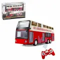 Автобус двухэтажный красный 1:20 на р/у (свет, звук) Double Eagle E640-003