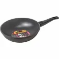 Сковорода ВОК 28см со съемной ручкой Panairo Befordo, б/к, 2183423