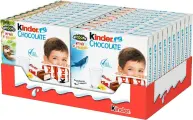 Шоколад молочный Kinder Chocolate Ferrero с молочной начинкой, 50 г 20 шт