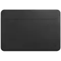Чехол для ноутбука кожаный WiWU Skin Pro II на MacBook Air 13.6 дюймов (2022) - Черный