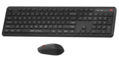 Клавиатура и мышка беспроводная MIIIW Wireless Quiet Keyboard and Mouse Combo Gen 3 MW24PB03 (Русские буквы), черный
