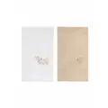 Полотенце кухонное BELLEHOME с вышивкой Golden Oaks, 40х70 см, 50% лен 50% хлопок, 2 шт.