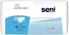 Подгузники (памперсы) для взрослых Super Seni Classic Large, 30 шт (обхват 100-150 см)