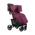 Коляска прогулочная Babalo future 2023, цвет Фиолетовый на черной раме + сумка на коляску (механическая регулировка спинки)
