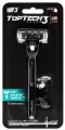 Мужская бритва TopTech Razor 3 1 станок+ 2 сменные кассеты(Совместима с Gillette Mach3*) 6937754009987