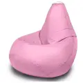 Кресло мешок MyPuff кресло груша, размер XХХXL Комфорт, оксфорд, пыльно-розовый