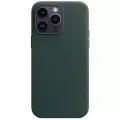 Чехол Apple iPhone 14 Pro Max Leather Case with MagSafe Forest Green MPPN3FE/A