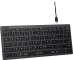 Клавиатура A4TECH Fstyler FX61, USB, серый [fx61 grey]