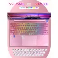 15.6' Ноутбук Intel Celeron N4000 (до 2.7 GHz), RAM 8 GB, SSD 256 GB, Intel HD Graphics, Русская клавиатура, Windows 11 Pro, розовый