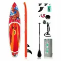 Надувная доска SUP board (сап борд) FunWater 01A Koi (350x83x15 cm)
