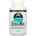 Магний, цитрат, глицинат, малат, таурат, Source Naturals Ultra-Mag, 200 мг, 120 таблеток