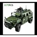 Конструктор Армия Военный Джип, Бронетранспортер, Т4015 , 3175 деталей