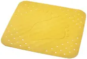 Коврик противоскользящий RIDDER Plattfuß желтый, 54*54