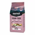 Сухой корм Ownat Mini Grain Free, беззерновой, для собак мелких пород, с ягненком, 3 кг