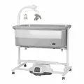 Колыбель детская Carrello Bloom Anchor, серая, для новорожденных