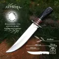 Туристический туристический нож Atabey, ArtSteel, сталь 65х13, рукоять бакелит, сталь