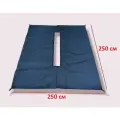 Пол в палатку 250 * 250 см из оксфорда 300 ПУ и полиэтилена 8 мм.