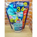 Kao Magiclean Bath Cleaner Airjet EX Спрей-пенка антибактериальная для ванной комнаты экспресс с ароматом трав 1100 мл в мягкой упаковке