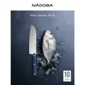 Нож кухонный, Сантоку, поварской, 18 см, NADOBA