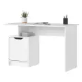 Стол компьютерный с ящиками руна СТ 01 120х75х60 см, цвет белый/белый