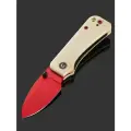 Складной нож CIVIVI Baby Banter C19068S-7, сталь Nitro-V Red, рукоять Ivory G10