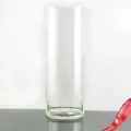 Ваза Трубка Стекло D 14,6 см x H 40 см, ваза для цветов и декора