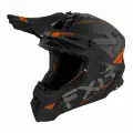 Шлем снегоходный FXR Helium Race Div, Black/Orange, M