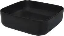 Раковина-чаша AQUAme AQM5011MB 39x39 см, накладная, черный матовый
