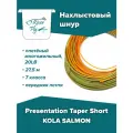 Нахлыстовый шнур KOLA SALMON Presentation Taper Short WF7F 7 класса, плавающий