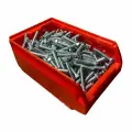 Болт 23 болта М6x35 ОЦ DIN933 к. п.10.9, 200 шт. с контейнером 11486