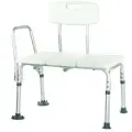 Стул для ванны Barry BS Bench, алюминий, белый/хром/серебристый/серый