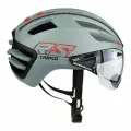 Велосипедный шлем CASCO SPEEDairo2 RS с фотохромным визором, grey-red, M 54-59 cm, 04.1550. M